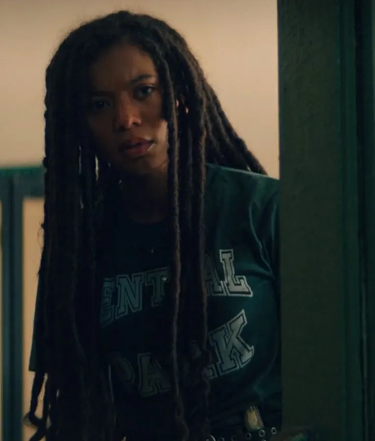 Jaz Sinclair Gen V Marie Moreau Central Park Tee
