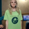 Something Green Tastes Like Healthy Elevator Game Izzy Simpson T-Shirt