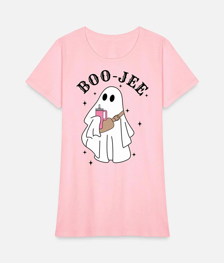 Stanley Tumbler Inspired Boo Jee Ghost Tee