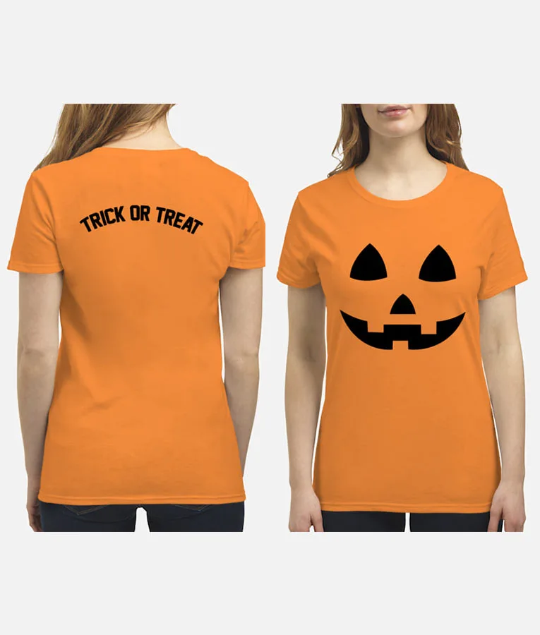 Trick Or Treat Pumpkin Face Shirt