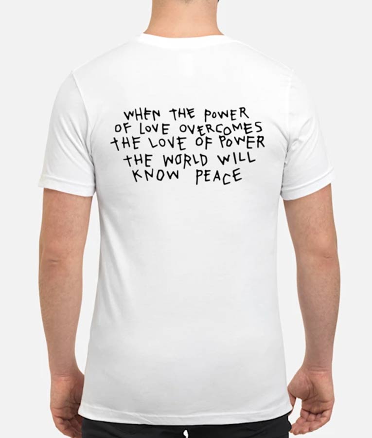 When The Power Of Love Overcomes The Love Of Power The World Will