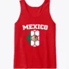 Best Christmas Ever! Mexico Flag Ball Tank Top