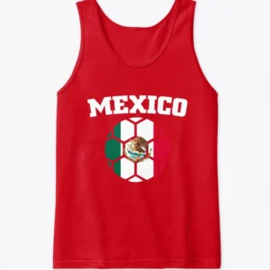 Best Christmas Ever! Mexico Flag Ball Tank Top