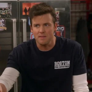 Frasier Freddy Crane Boston Fire Department T-Shirt