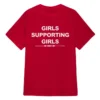 Girls Supporting Girls Red T-Shirt