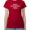 Girls Supporting Girls Red Tee