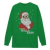 Happy Holla Days Santa Christmas Sweatshirt