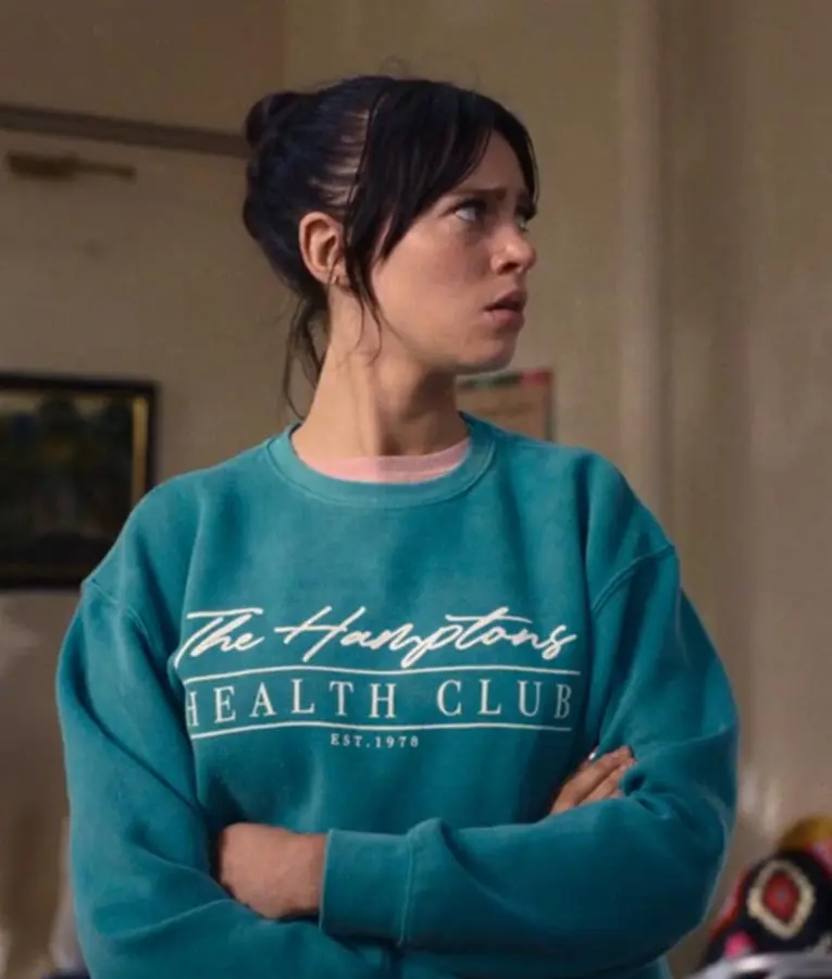 Niamh-McCormack-Everything-Now-Alison-The-Hamptons-Health-Club-Sweatshirt