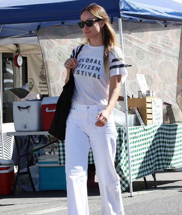 Olivia Wilde Global Citizen Festival T-Shirt