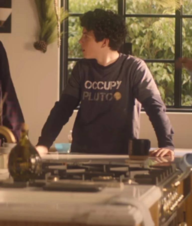 Brady Noon Family Switch Wyatt Occupy Pluto T-Shirt