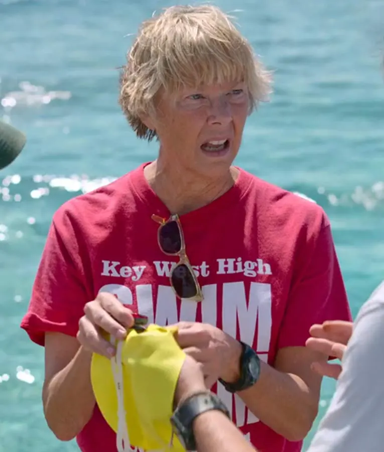 Diana Nyad Key West High Swim Team Conchs T-Shirt