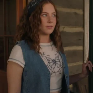 Heartland Katie Fleming Morris Butterfly Crop Shirt
