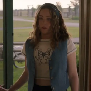 Heartland Katie Fleming Morris Butterfly Crop Tee