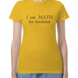 Isabela Merced Madame Web I Eat Math For Breakfast T-Shirt