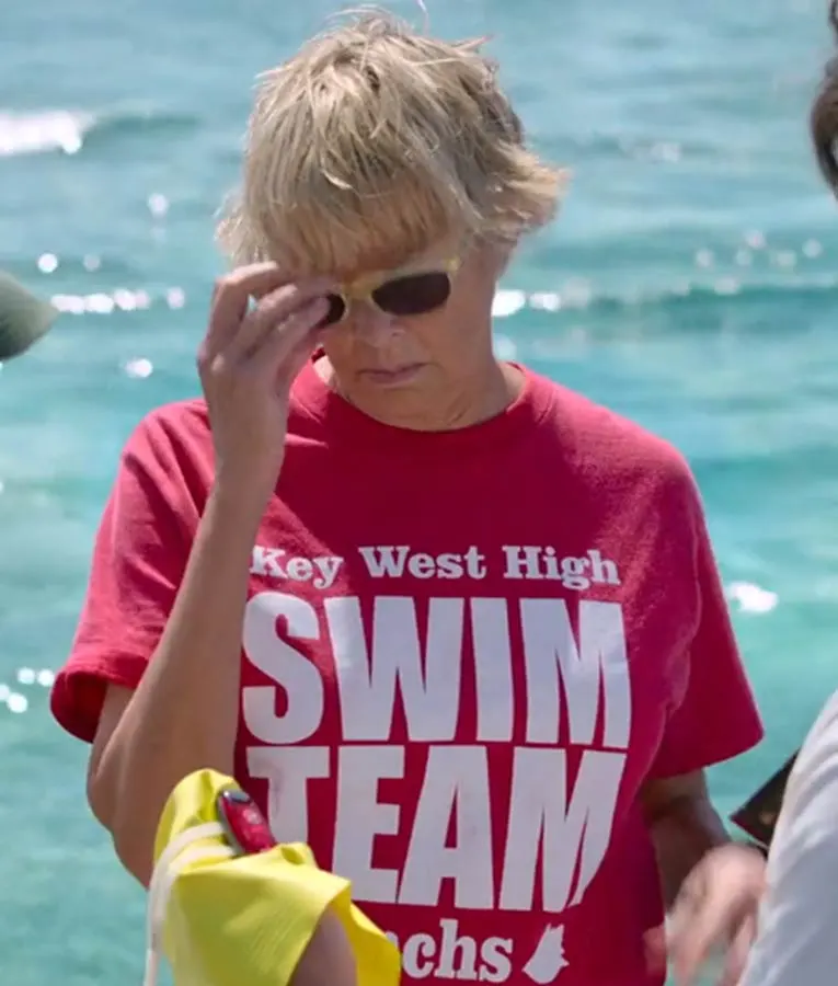 Key West High Swim Team Conchs Diana Nyad T-Shirt