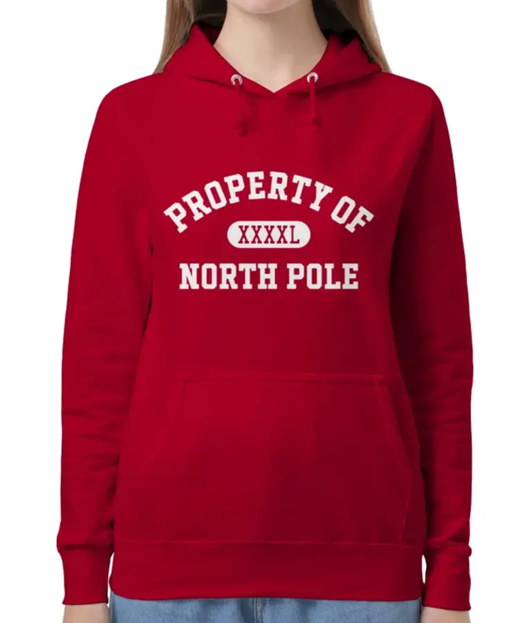Property Of North Pole Hoodie