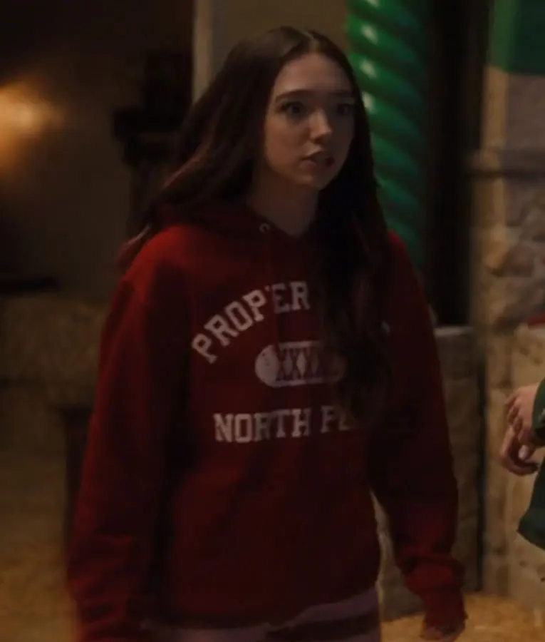 Ruby Jay The Santa Clauses Riley Property Of North Pole Hoodie