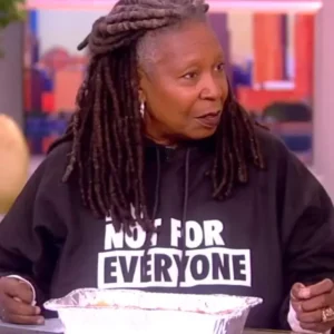 Whoopi Goldberg I'M Not For Everyone Black Hoodie