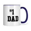 Eddie Murphy Number 1 Dad Mug Candy Cane Lane