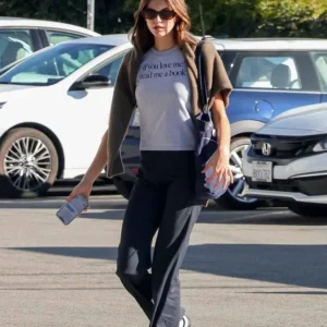 Kaia Gerber If You Love Me Read Me A Book Tee