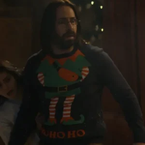 Martin Starr There's Something in the Barn Bill Elf Sweatshirt