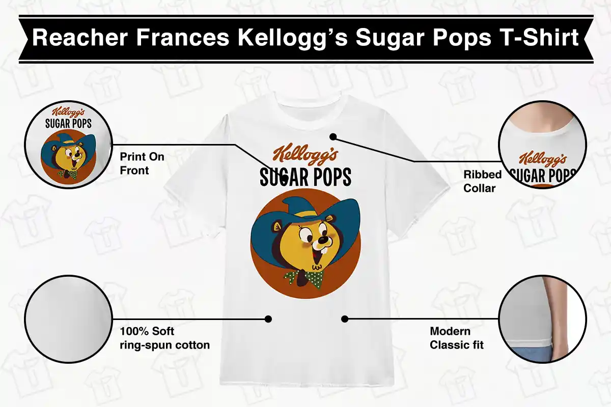 Reacher Frances Neagley Kellogg’s Sugar Pops T-Shirt