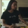 Alice Hewkin The Brothers Sun June Black Crop Top