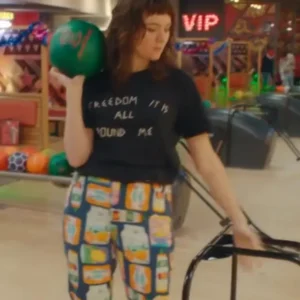 Freya Parks Here We Go Amy Jessop Freedom it is All Around Me T-Shirt