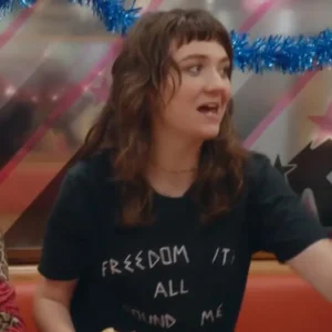 Here We Go Amy Jessop Freedom it is All Around Me T-Shirt
