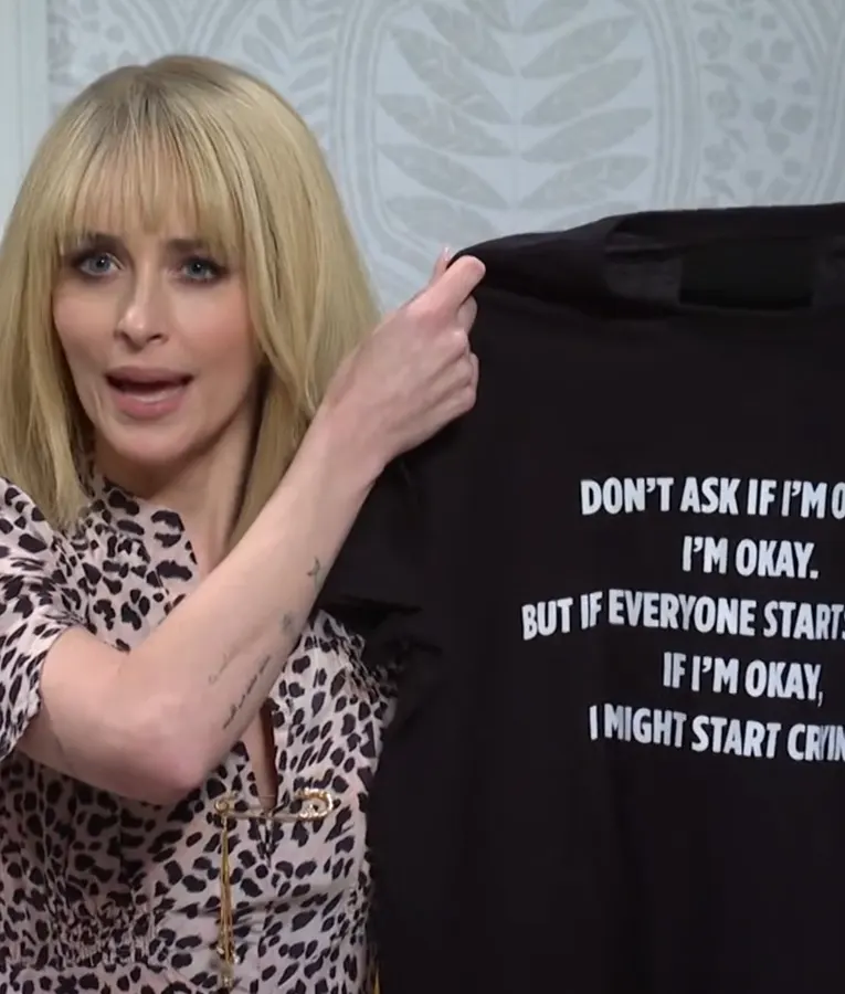 Saturday Night Live Dakota Johnson Don’t Ask If I’M Okay. I’M Okay. But If Everyone Starts Asking If I’M Okay, I Might Start Crying. Tee