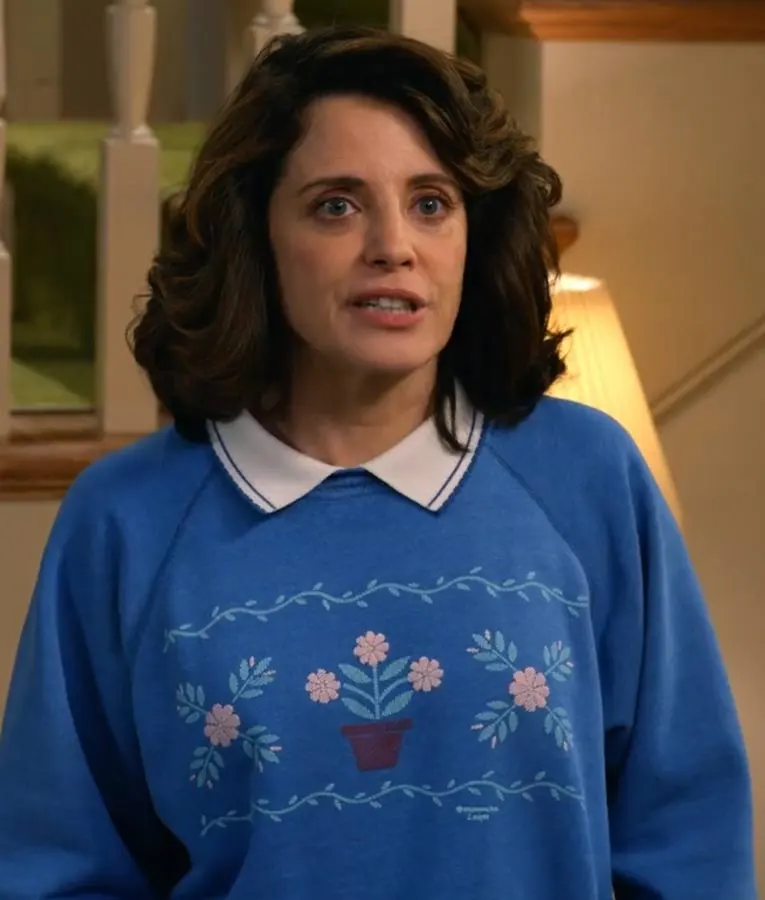 Ted Susan Bennett Flower Plant Sweatshirt