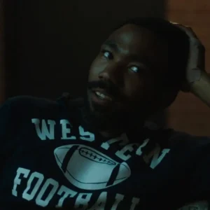 Donald Glover Mr. & Mrs. Smith Western Football Hoodie