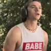 Joel Courtney Players Little Babe Tank Top