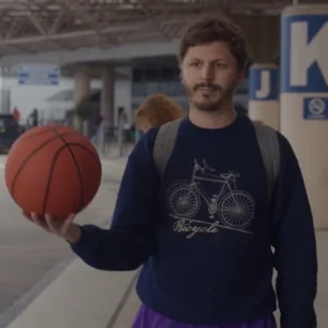 Michael Cera Life & Beth John Bicycle Sweatshirt