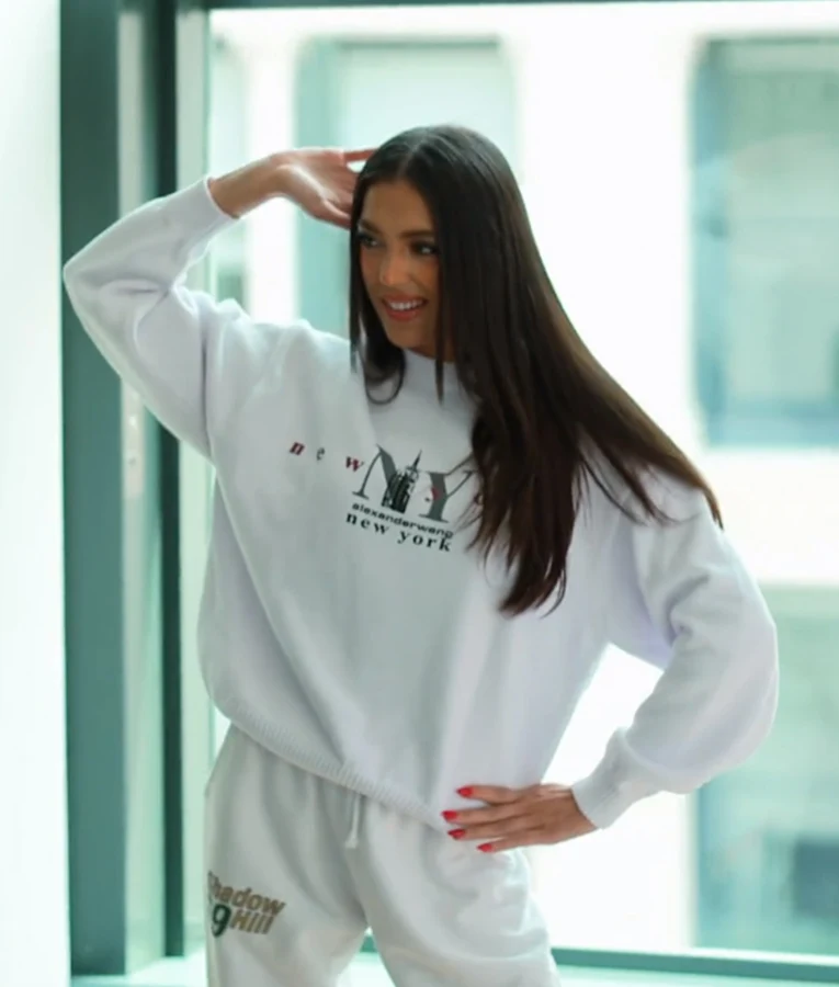 The Family Stallone Sistine Rose Stallone New York Sweatshirt