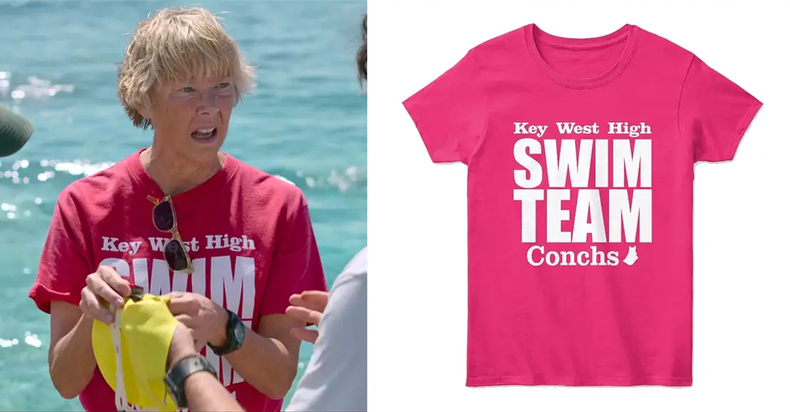 Key West High Swim Team Conchs Diana Nyad T-Shirt
