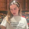 Addison Rae Hating Pop Music Doesn't Make You Deep T-Shirt
