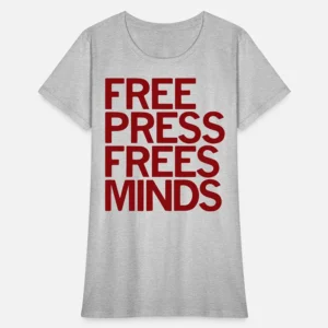 Free Press Frees Minds T-Shirt Melissa Benoist The Girls on the Bus