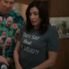 Jane Langer Did I Say That Out Loud Shirt Dinner with the Parents