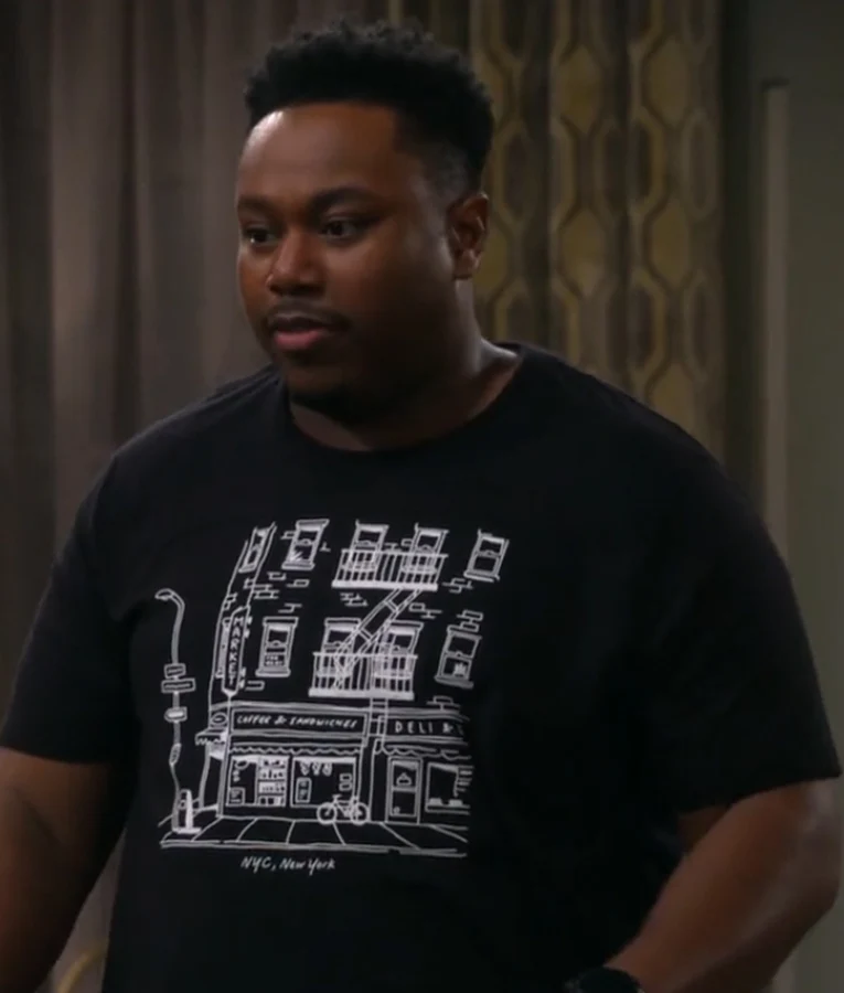 Marcel Spears The Neighborhood Marty Butler NYC New York T-Shirt