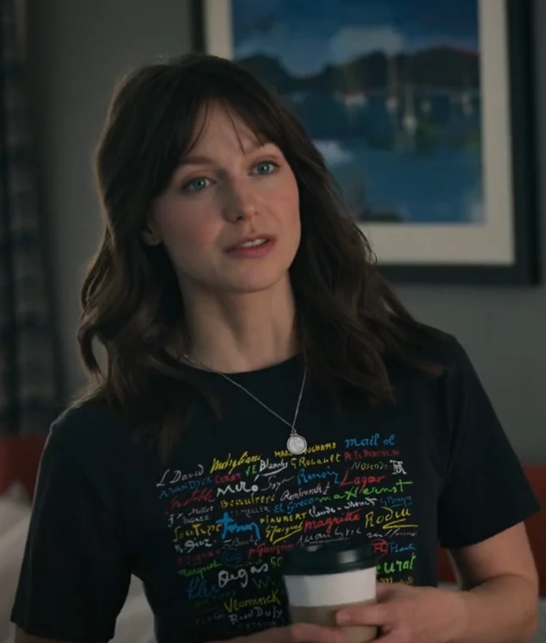 Melissa Benoist The Girls on the Bus Artist Signatures Shirt