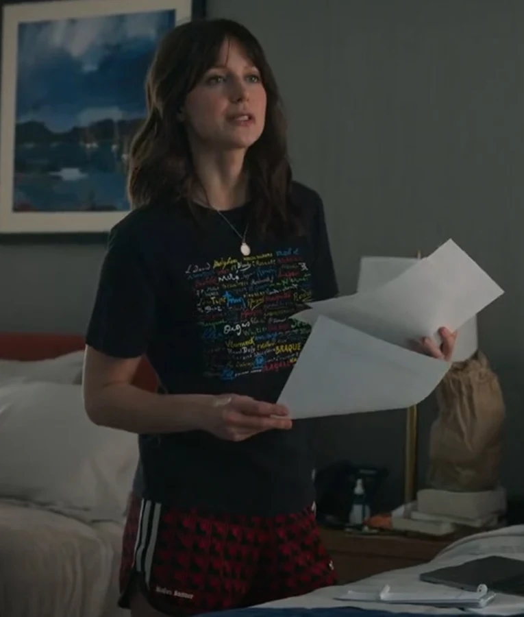 Melissa Benoist The Girls on the Bus Sadie McCarthy Vintage Artist Signatures T-Shirt