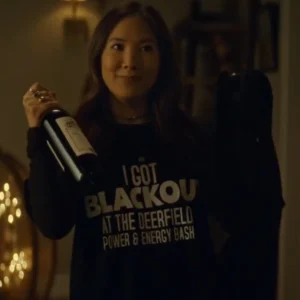 The Big Door Prize Hana I Got Blackout At The Deerfield Power & Energy Bash T-Shirt