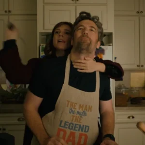 Evil Andy Bouchard The Man The Myth The Legend Dad Apron
