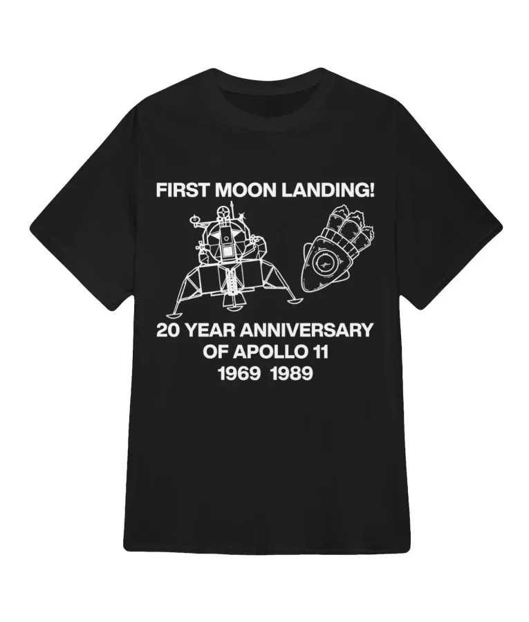 ANDAZIA Moon Landing APOLLO 11 Tシャツ NASA Apollo 11 T Shirt | Moon Landing Tee | Shirtbox ANDAZIA Moon