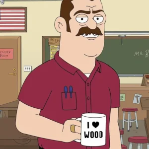 Mr. Birchum I Love Wood Mug