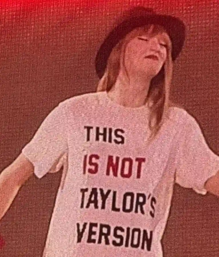 Paris Tour Taylor Swift This is Not Taylor's Version Tee