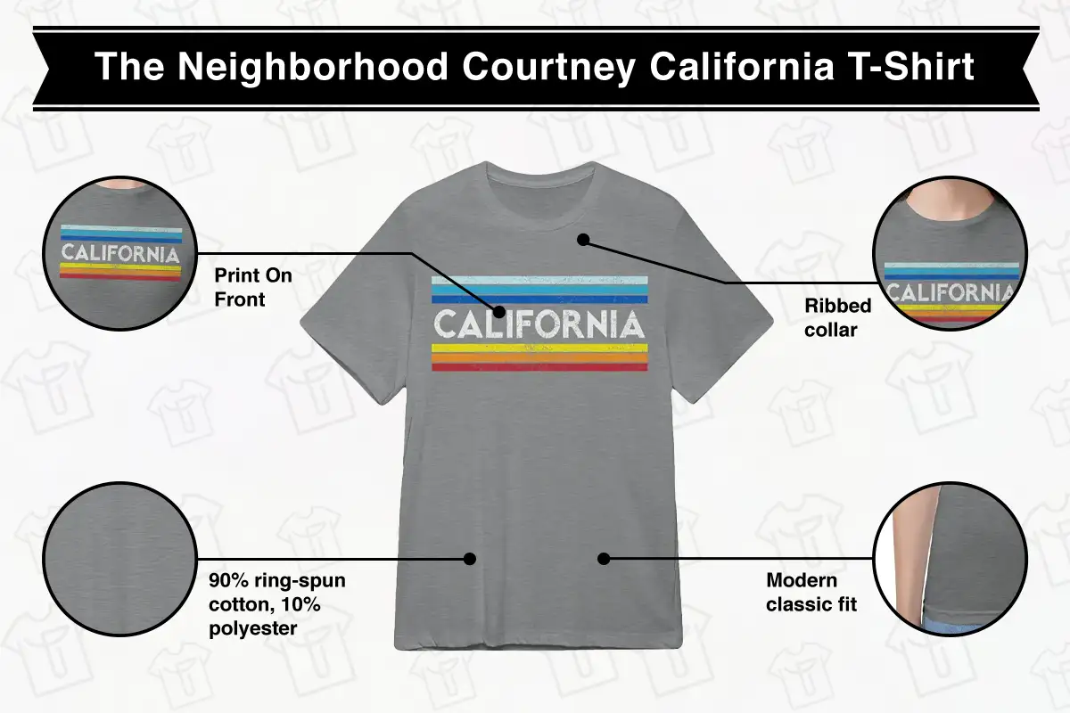 The Neighborhood Courtney California T-Shirt