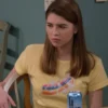 Callie Haverda That 90s Show Leia Forman Butterflies Yellow Shirt
