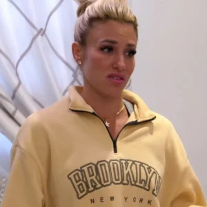 Danielle Cabral Half Zip Brooklyn New York Sweatshirt